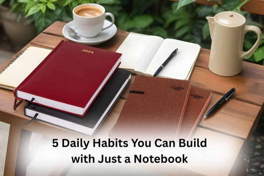 5 Daily Habits You Can Build with Just a Notebook
